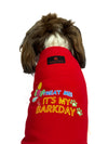 Special Birthday Edition T-shirt | Red | For Dogs & Cats | Pawgy Pets