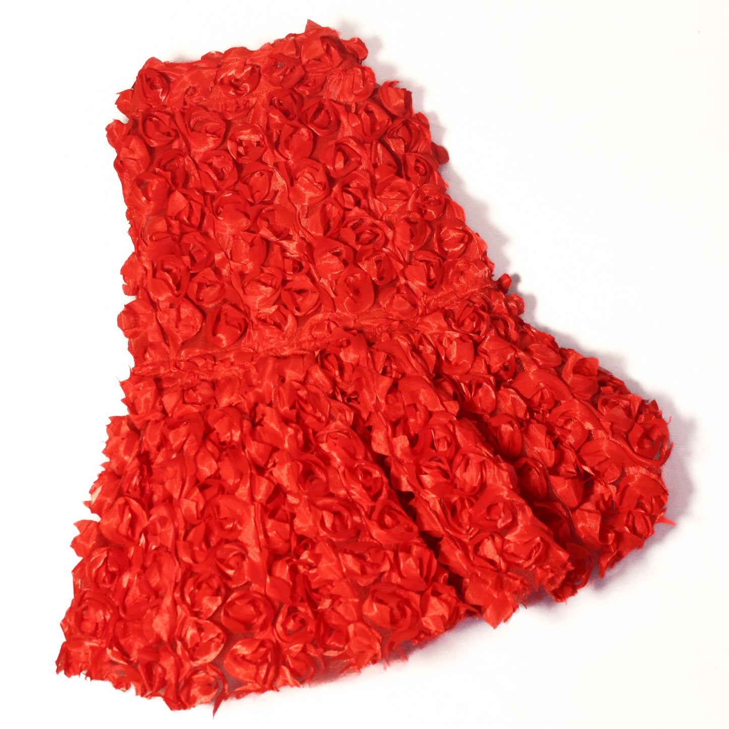 Red Rosy Tutu Dress | Luxe Collection | Pawgy Pets