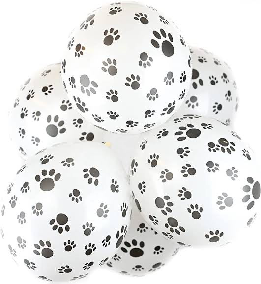 Pawgy Pets Paw Balloons for Birthday and Parties