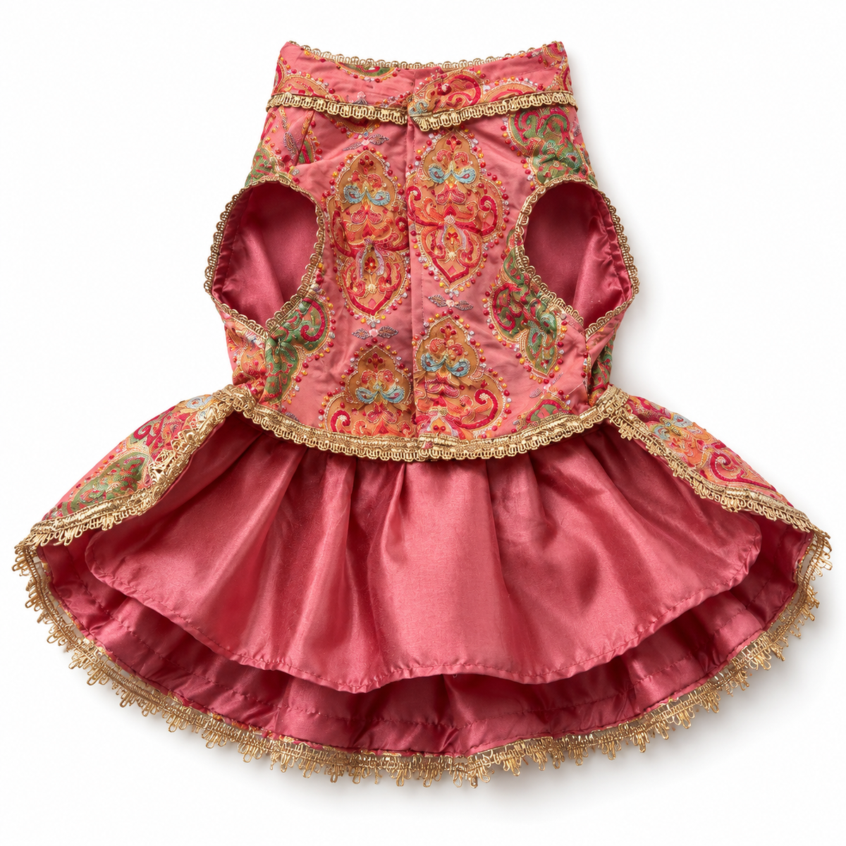 Peach Dress | Luxe Collection | Pawgy Pets
