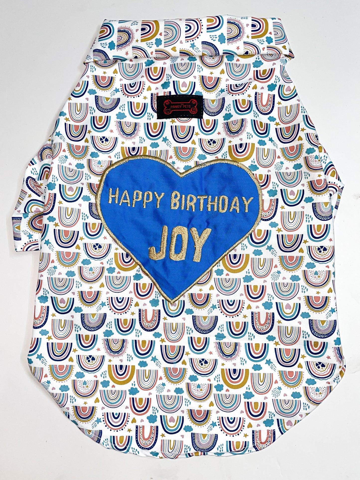 Pawgy Pets Customised Birthday Shirt for Dogs & Cats