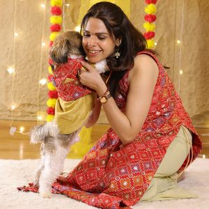 Mehfil Kurti for Women + Doggo Koti Kurta