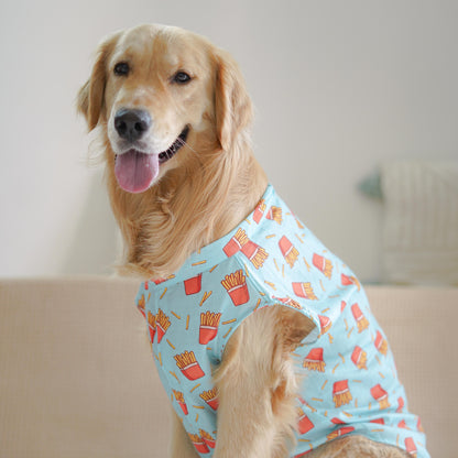 Fries Over Guys Sando | Blue | For Dogs | Pawgy Pets