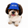 Royal Blue Star Cap | Personalised for Dogs | Pawgy Pets