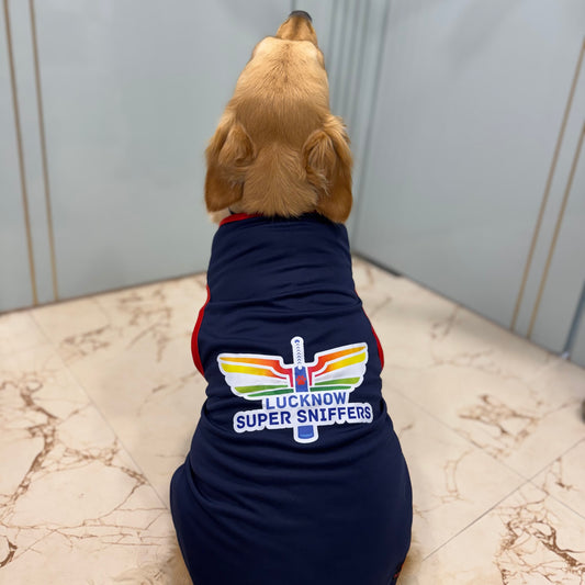 Pawgy Pets Lucknow Super-Sniffers T-shirt for Dogs and Cats
