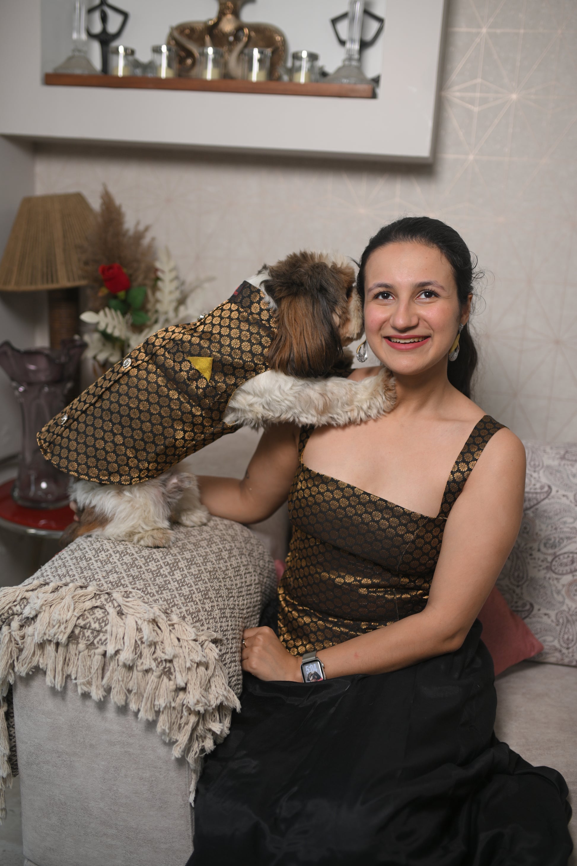 Mehnoor Corset + Doggo Sherwani