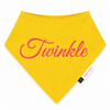 Yellow Bandana | Personalised for Dogs | Pawgy Pets