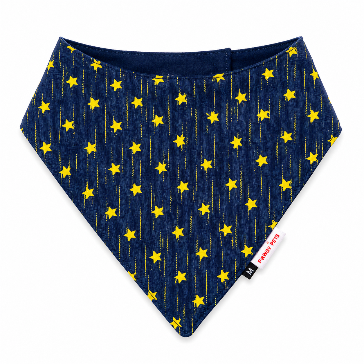 Denim Yellow Star Bandana | For Dogs | Pawgy Pets