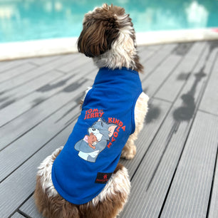 Pawgy Pets T-shirt Blue “Tom & Jerry kinda love” for Dogs & Cats