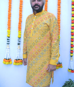 Noor Kurta for Men + Doggo Kurta