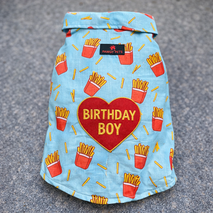 Pawgy Pets Customised Birthday Shirt for Dogs