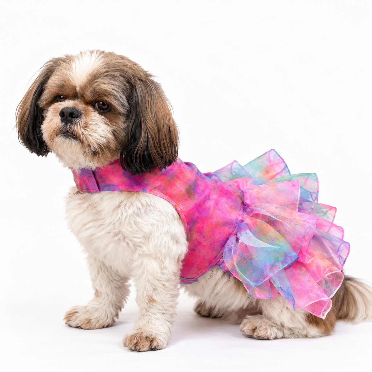 Pink Frilly Dress | For Dogs | Pawgy Pets