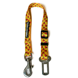 Pawgy Pets Car Leash Watermelon Yellow for Dogs and Cats