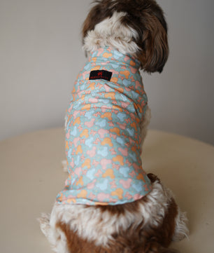 Pawgy Pets Mickey Overloaded sando Pastel Green for Dogs