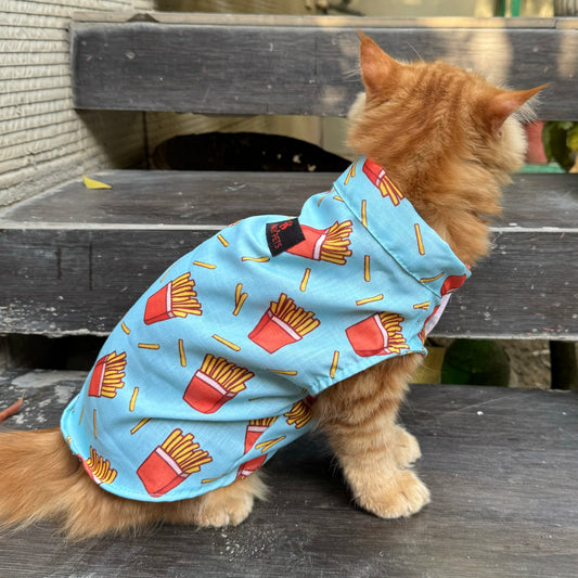 Pawgy Pets Fries over guys Sando (Cat)