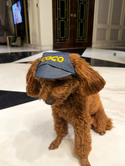 Denim Cap | Personalised for Dogs | Pawgy Pets