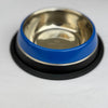 Pawgy Pets Antiskid Double Colour Bowl Blue