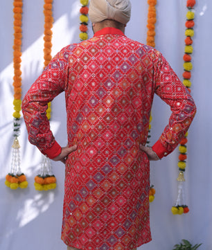 Mehfil Kurta for Men + Doggo Kurta