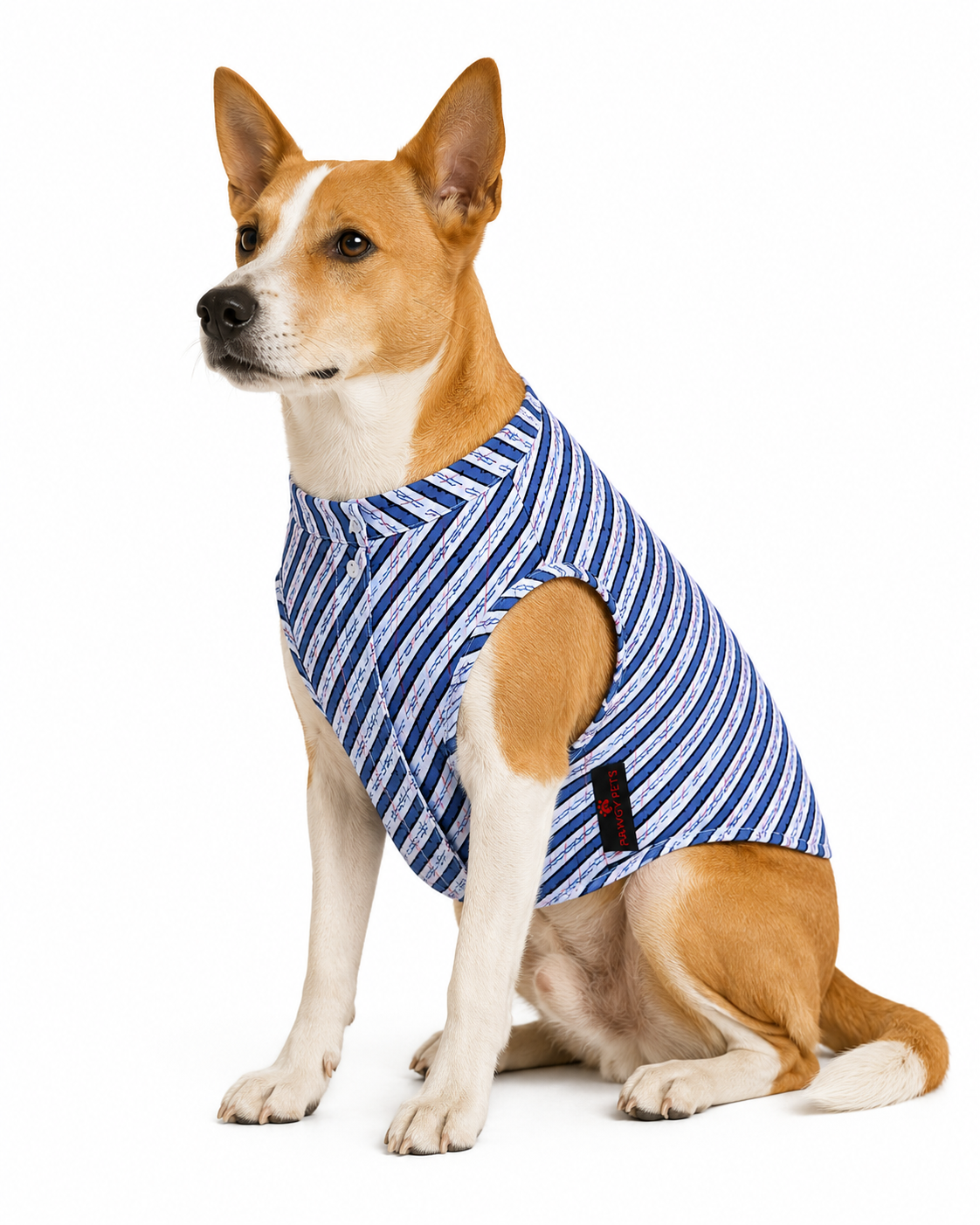 Indigo Lehriya Kurta | For Dogs | Pawgy Pets