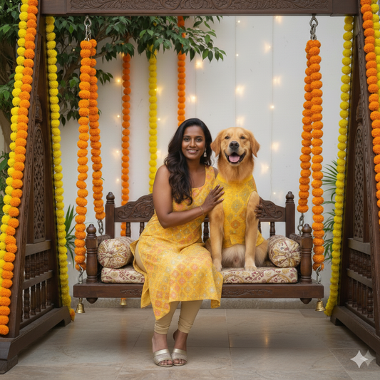 Noor Kurti for Women + Doggo Kurta