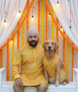 Noor Kurta for Men + Doggo Kurta