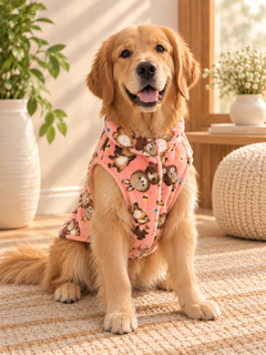 Bunny Peach Fur Sweater | For Dogs & Cats | Pawgy Pets