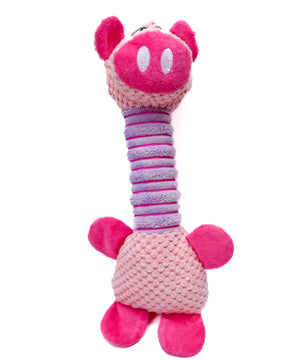 Pawgy Pets Long Neck Piggy Dog Plush Toy