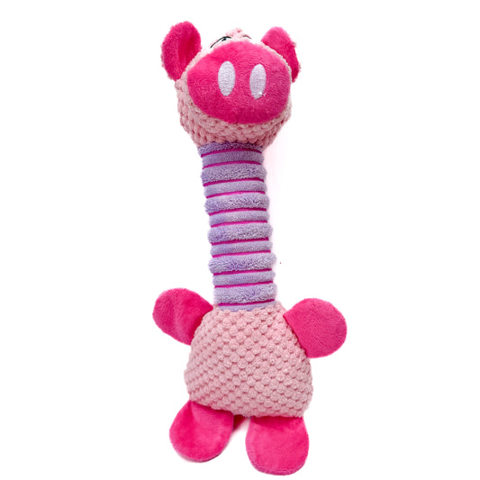 Pawgy Pets Long Neck Piggy Dog Plush Toy