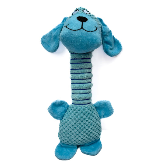 Pawgy Pets Long Neck dog blue Dog Plush Toy