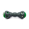 Pawgy Pets  Double Ball Dumbbell Chew Toy With Natural Rubber For Dog (Grey)