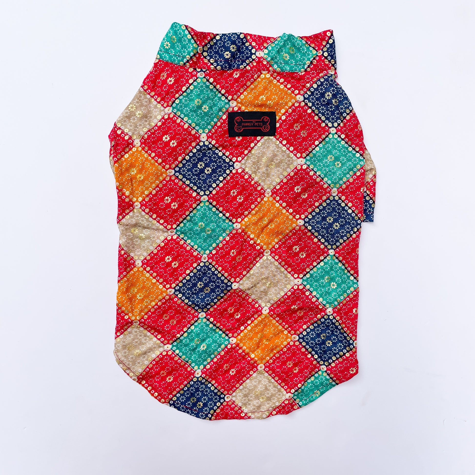 Bandhej Shirt: Hued