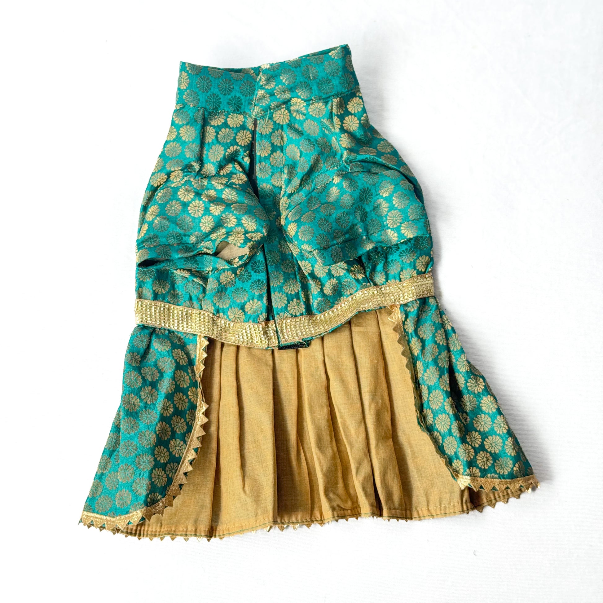 Pawgy Pets Occasion wear Dress Teal for Dogs