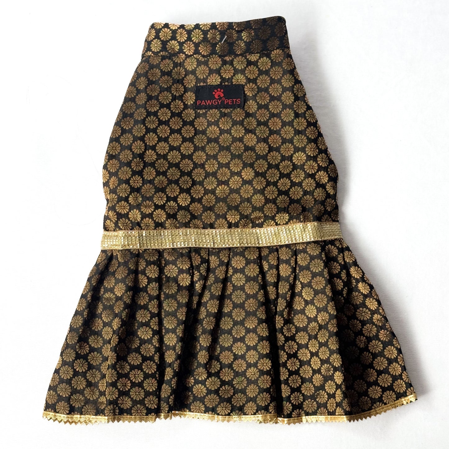 Black Occasion Wear Dress | For Dogs | Pawgy Pets