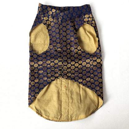 Navy Blue Sherwani | For Dogs | Pawgy Pets