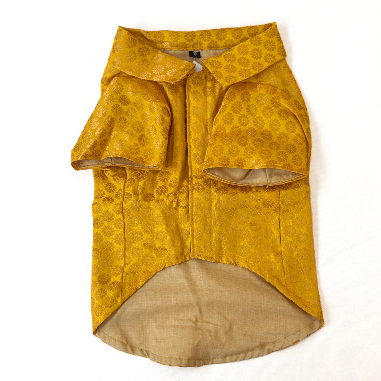 Yellow Occasion Wear Shirt | For Dogs | Pawgy Pets