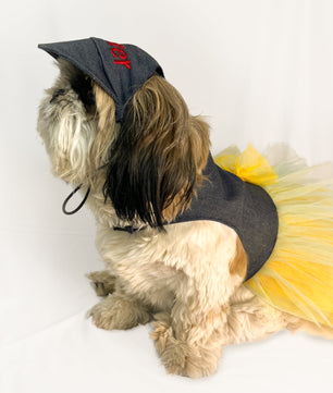 Pawgy Pets Denim Frill Dress for Dogs