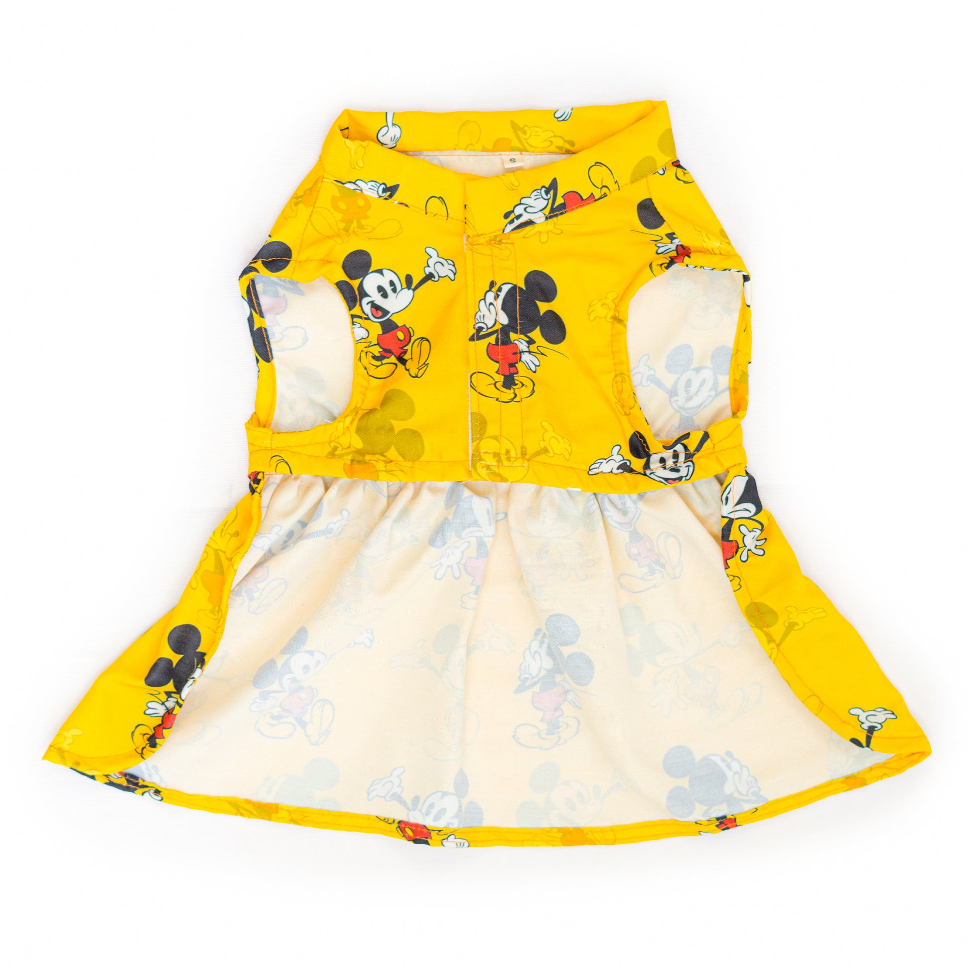 Yellow Mickey Dress