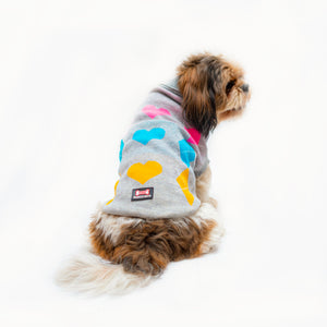 Grey High Neck Sweater | For Dogs & Cats | Pawgy Pets