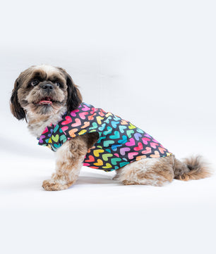 Pawgy Pets Multi heart Sando for Dogs