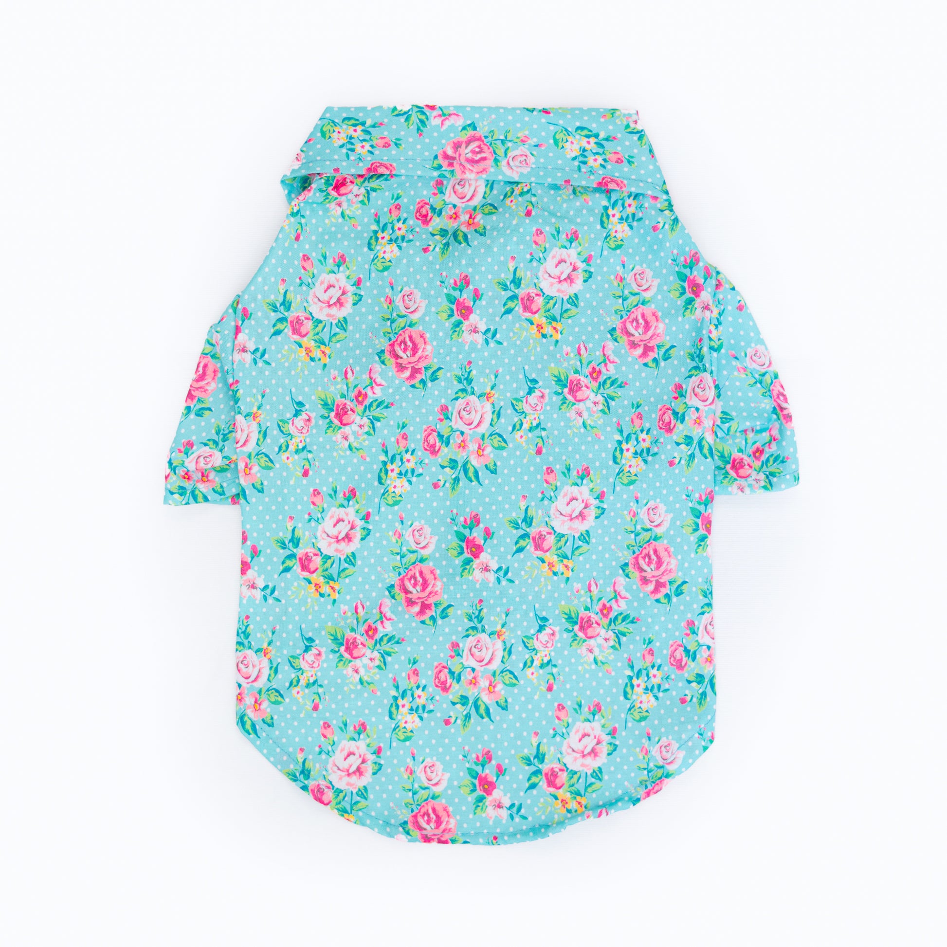 Pawgy Pets Floral Shirt Blue for Dogs