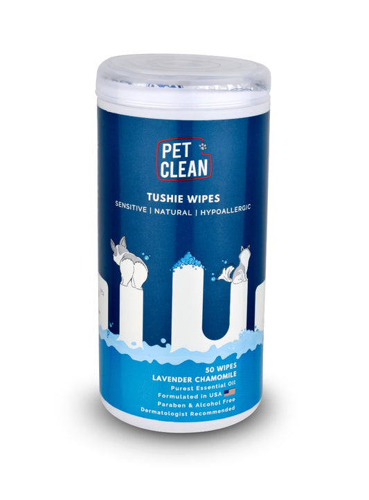 Pet Clean Pet Tushie Wipes