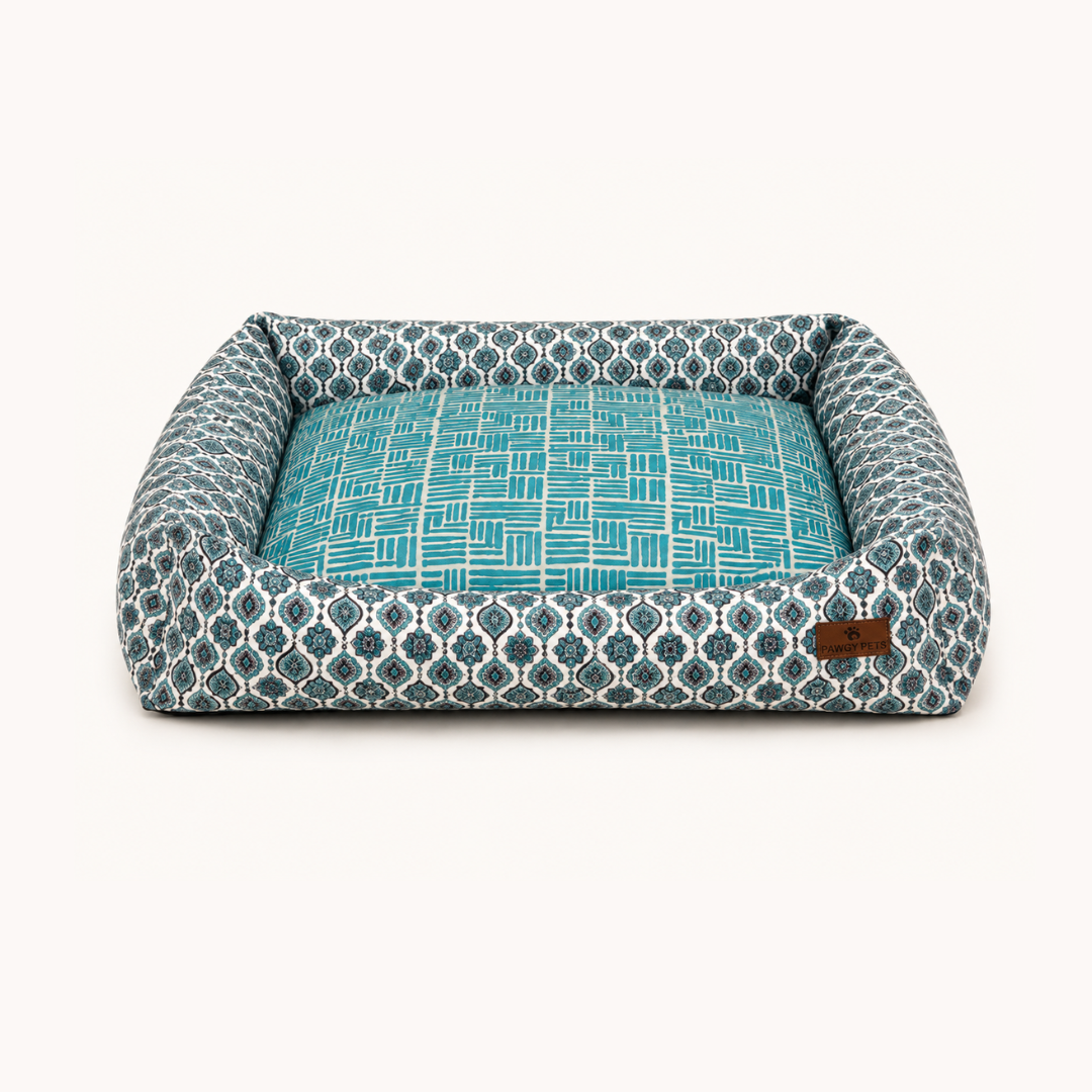 Mughal Garden Bed | Dog Bed | Pawgy Pets