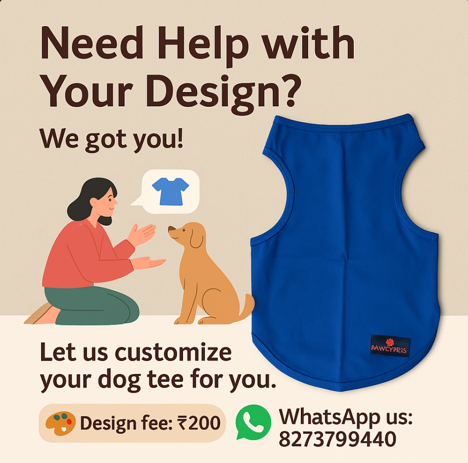 Pawgy Pets DIY T-Shirt: Blue