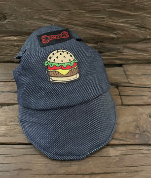 Pawgy Pets Dog Cap: Denim for Dog & Cats