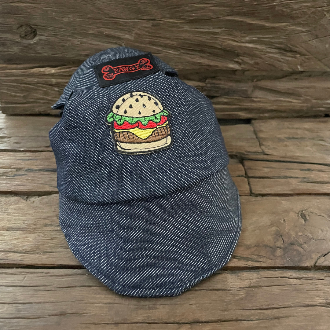 Pawgy Pets Dog Cap: Denim for Dog & Cats