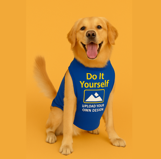 Pawgy Pets DIY T-Shirt: Blue