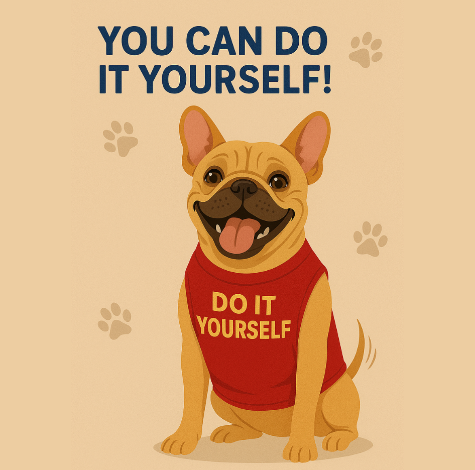 Pawgy Pets DIY T-Shirt: Red