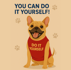 Pawgy Pets DIY T-Shirt: Red