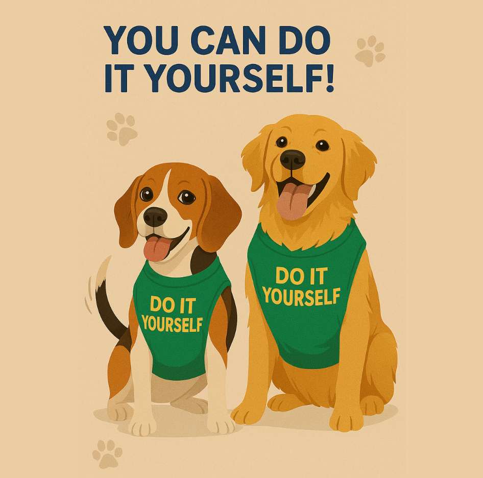 Pawgy Pets DIY T-Shirt: Green
