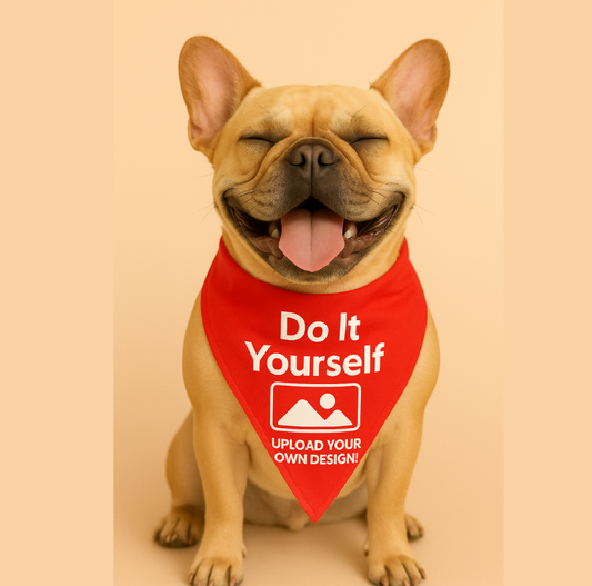 Pawgy Pets DIY Bandana: Red